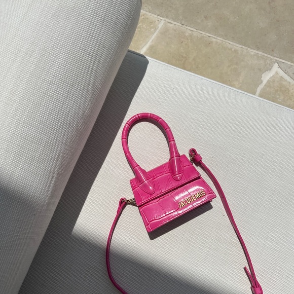 Le Chiquito Mini Croc Satchel Bag - Picture 2 of 3